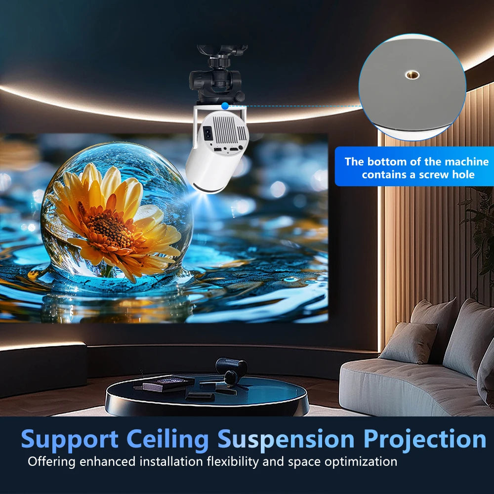 Magcubic HY300 Pro Mini Projector 4K - φορητός προβολέας