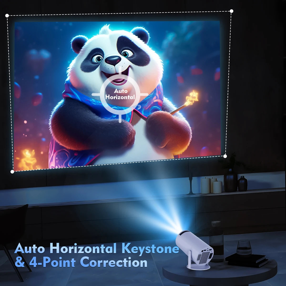 Magcubic HY300 Pro Mini Projector 4K - φορητός προβολέας